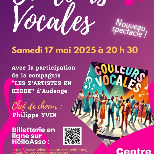Couleurs Vocales - Nouveau spectacle